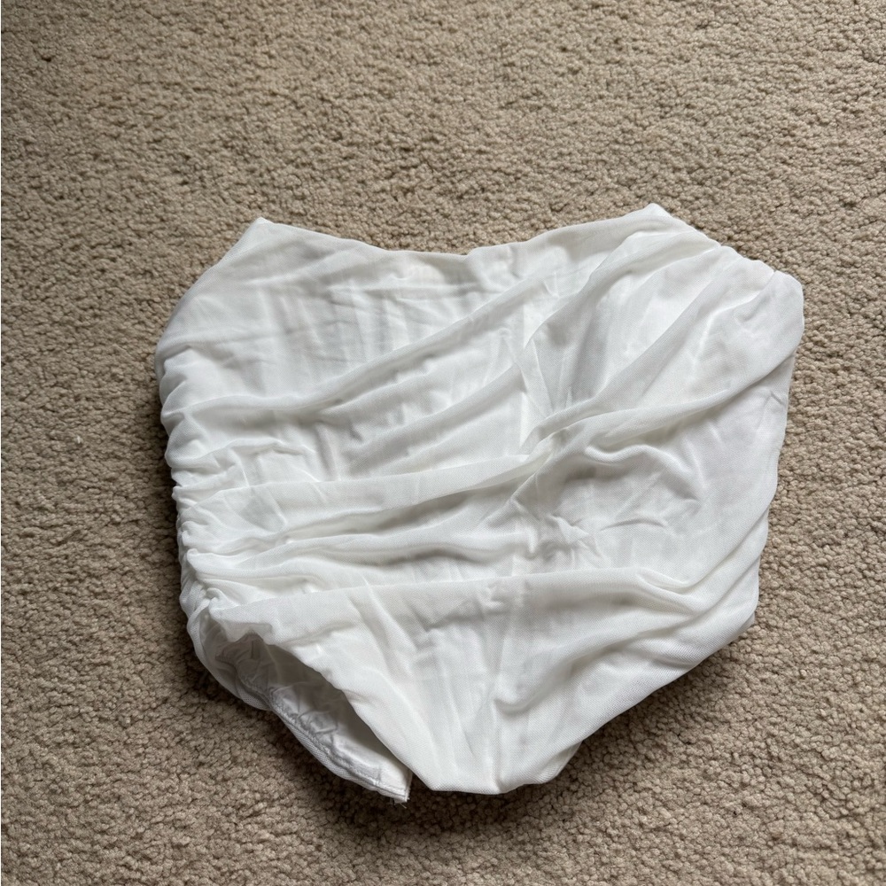 Amazon White Women's Crop Top